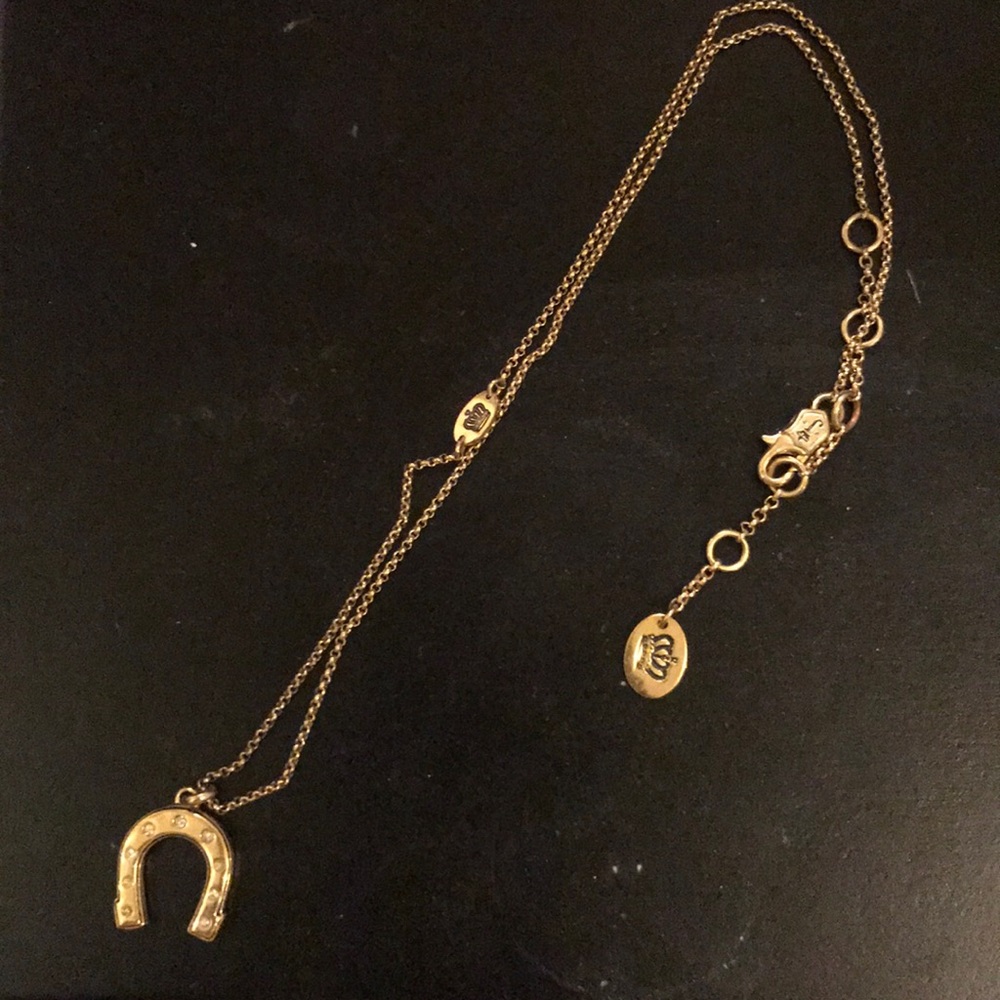 Juicy Couture Horse Shoe Necklace